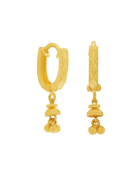 Tanishq gold earrings on sale for baby girl