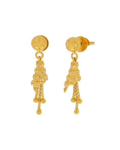 22K, 18K Gold Earrings for Women | Indian Earrings Designs in CA