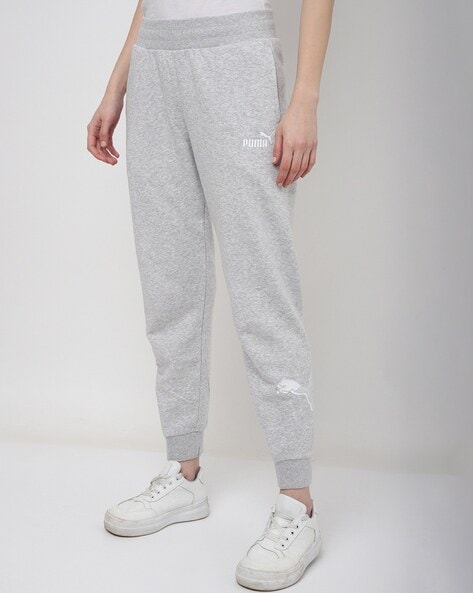 Puma grey sweatpants clearance womens