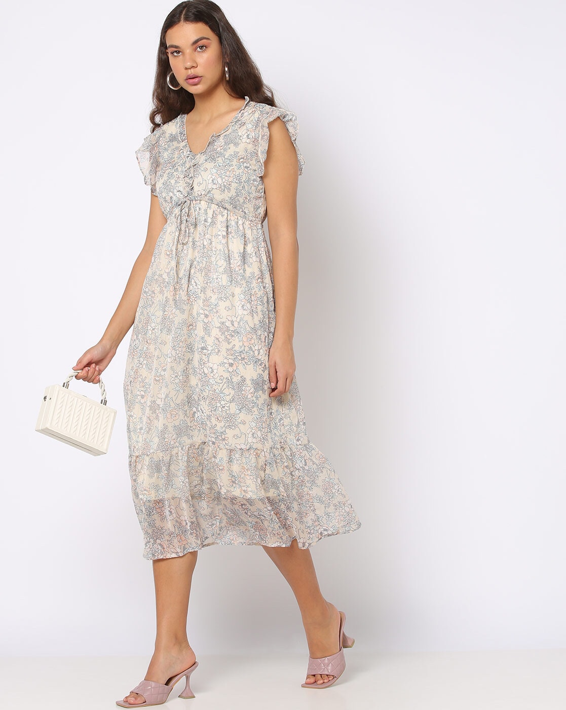 Buy Off-White Dresses for Women by Fig Online