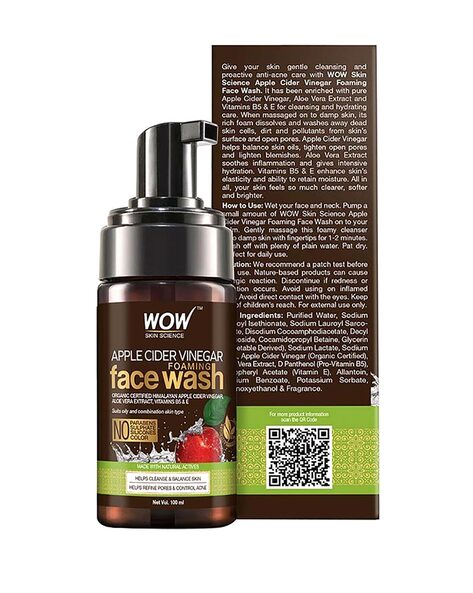 Wow skin science on sale face wash