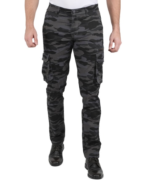 Men's Cargo Pants Cargo Trousers Trousers Camo Pants Multi Pocket Straight  Leg Tie Dye Camouflage Full Length Cotton Black camouflage Army green  camouflage Micro-elastic 2024 - $40.99