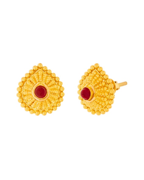 Yellow Gold Earring - WHP Jewellers
