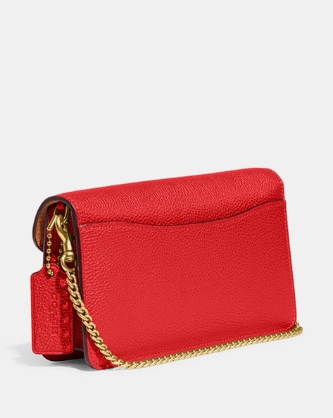 Coach 2025 red clutch