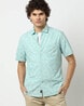 Buy Green Shirts for Men by NETPLAY Online | Ajio.com