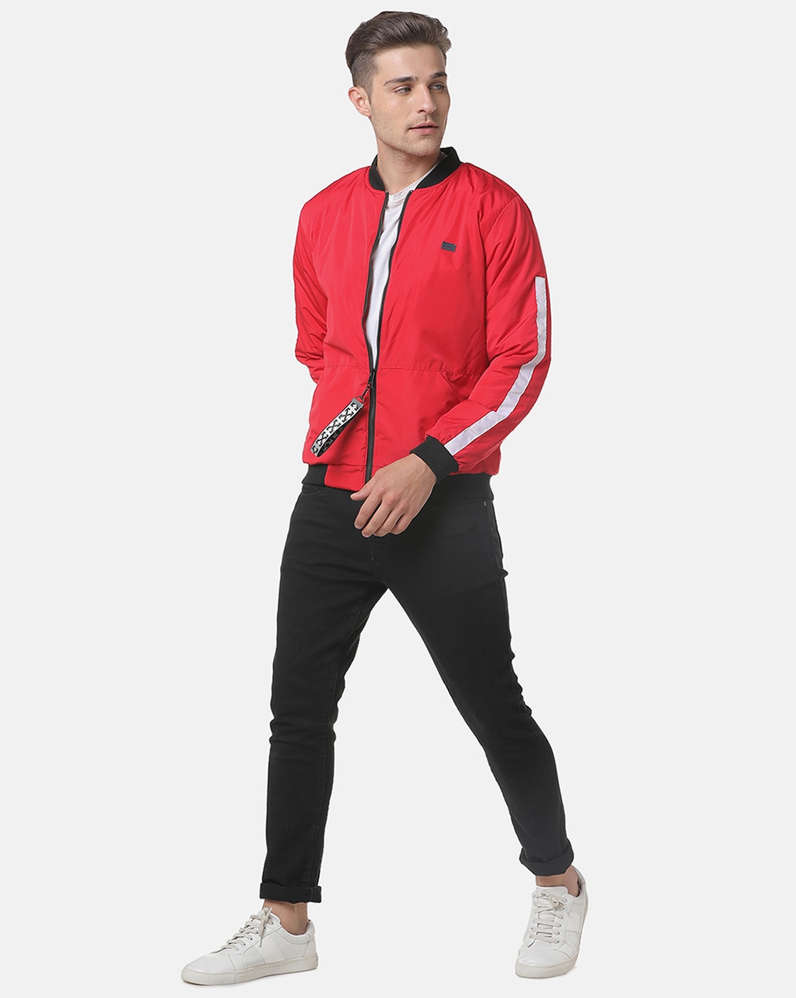 Hrx clearance red jacket