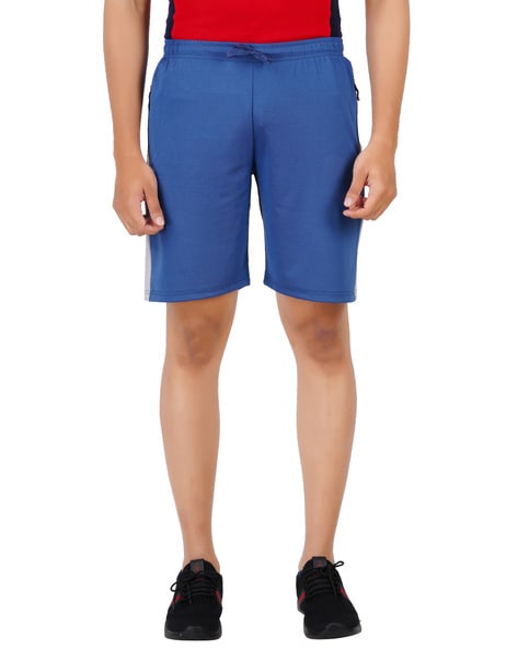 Mid-Rise Shorts with Expandable Waist