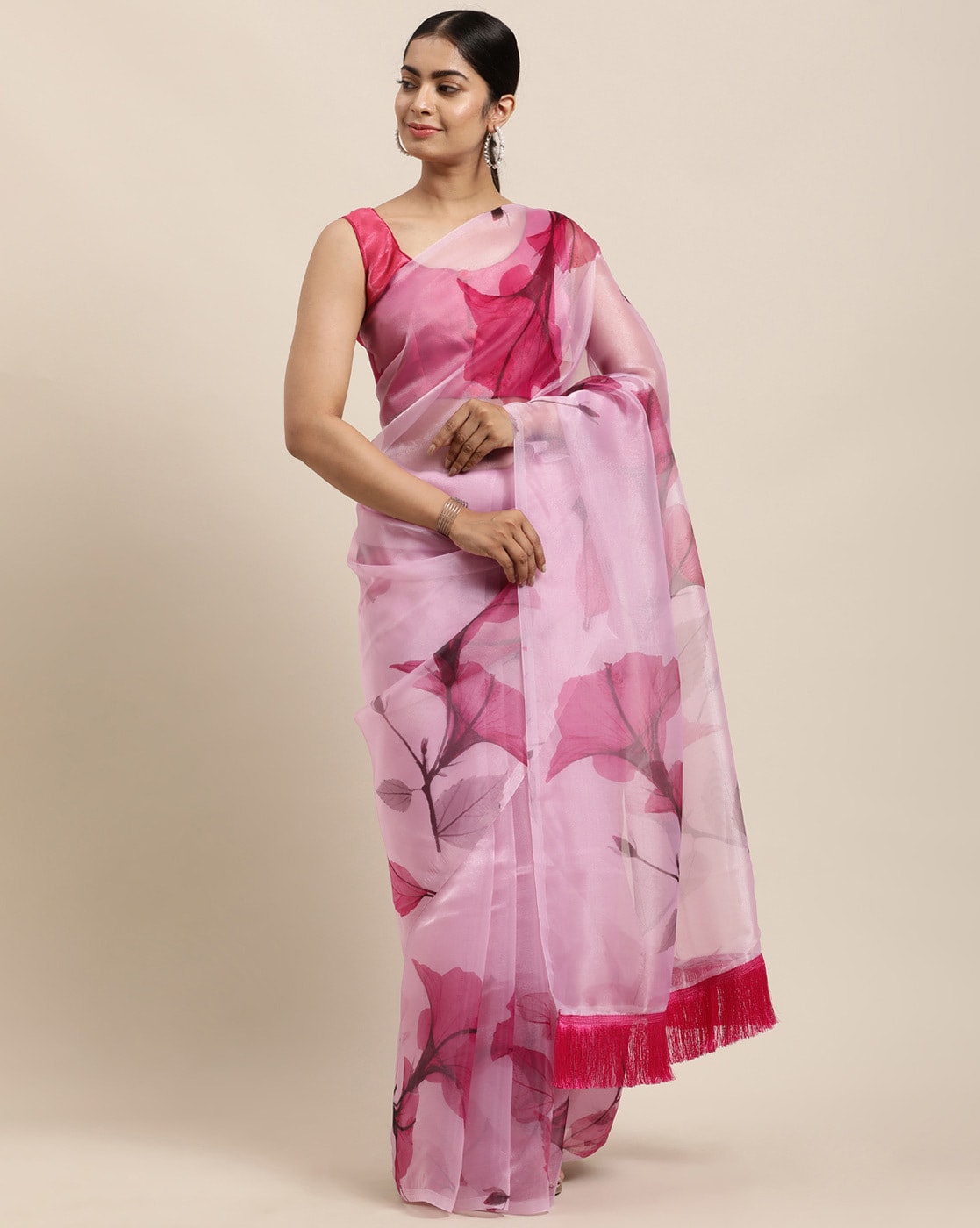 Buy Green Sarees for Women by VIVERA Online | Ajio.com