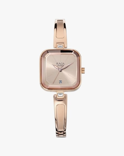 Shop Titan Rose Gold Watches Online for Women