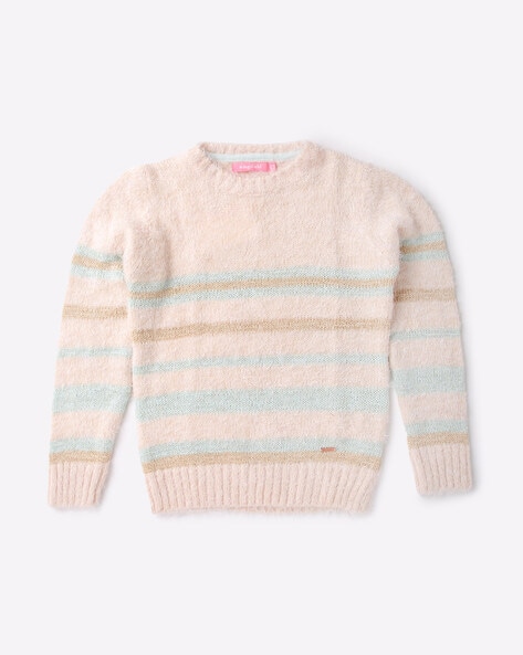 Wingsfield Striped Crew-Neck Sweater