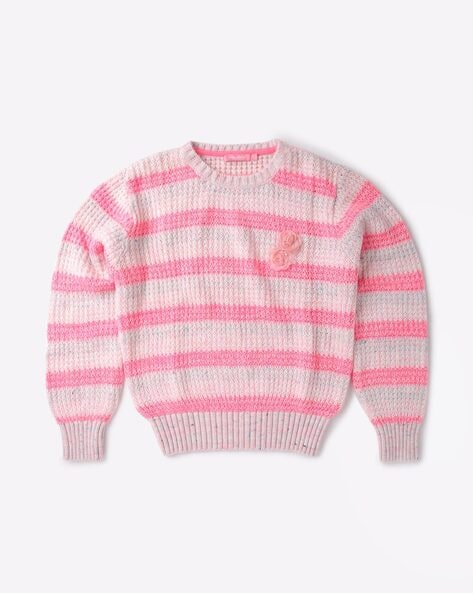 Wingsfield Striped Crew-Neck Sweater