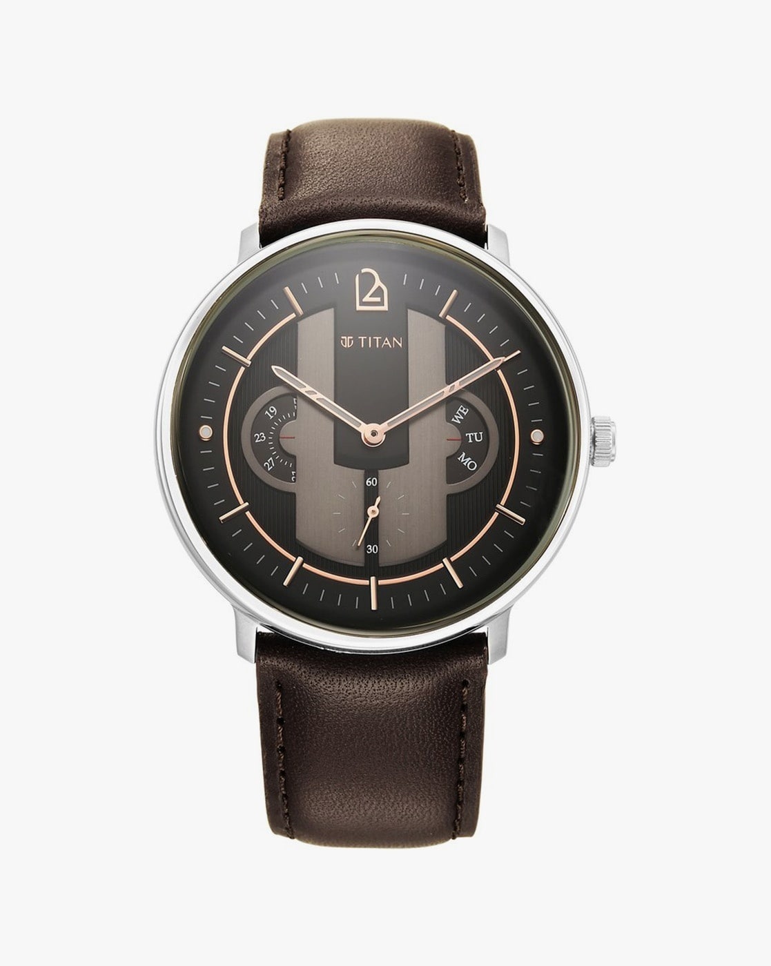 Maritime Watch with Anthracite Dial & Leather Strap - Titan Corporate  Gifting