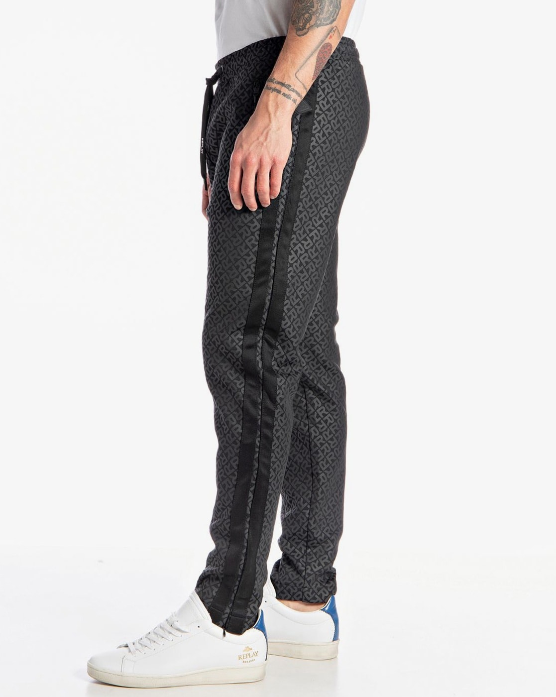 Buy Black Track Pants for Men by REPLAY Online