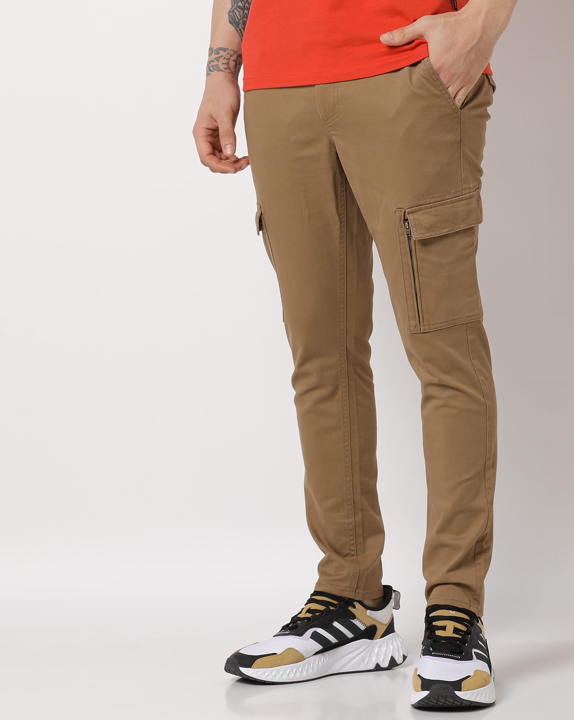 Buy John Players Dark Brown Formal Trousers - Trousers for Men 1267991 |  Myntra