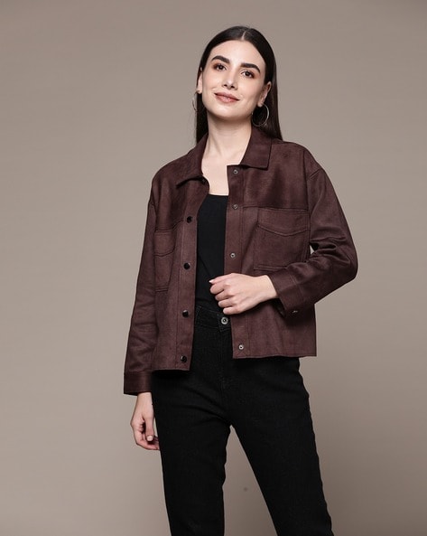 Daytrip Faux Suede Jacket - Women's Coats/Jackets in Black | Buckle