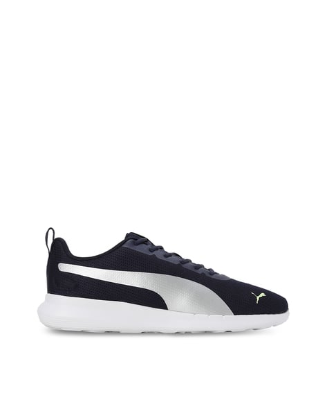 Puma Men Knitted Lace-Up Sneakers