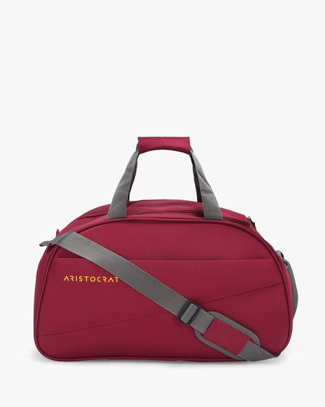 ARISTOCRAT Duffel Bag with Adjustable Strap (Red)