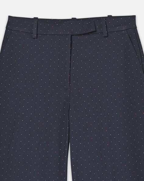 Buy Navy Blue Trousers & Pants for Women by Marks & Spencer Online