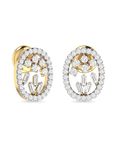 Beanest Lab Grown Diamond Earrings, Pattern : Plain, Packaging Type :  Plastic Box at Rs 55,347 / pieces in Mumbai