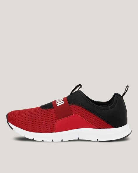 mens red slip on sneakers