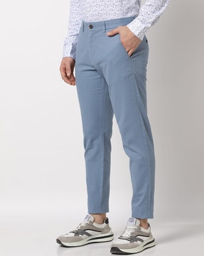 Brushed Cotton Crop Trousers