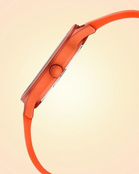 Fastrack orange colour discount watch