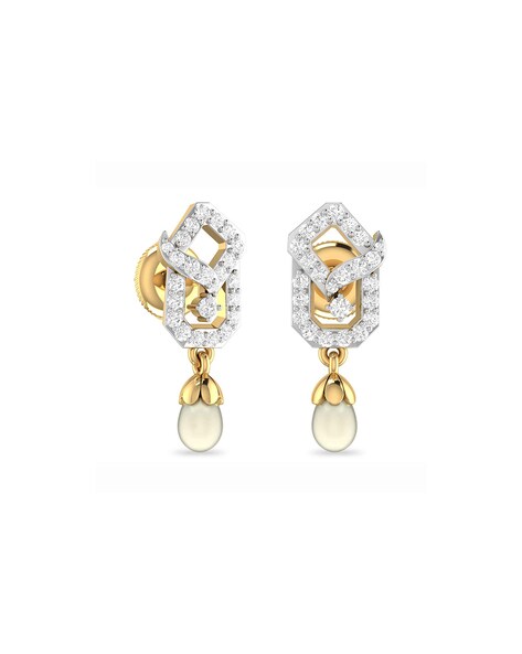 Huitan Pear Cubic Zirconia Drop Earrings for Women Dainty Ear Accessories  Simple Elegant Bridal Wedding Earrings Fashion Jewelry - AliExpress