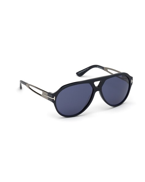 Buy Tom Ford FT0778 60 90V Aviator Sunglasses | Blue Color Men | AJIO LUXE