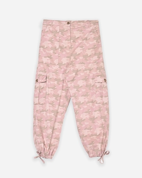 Buy Pink Trousers & Pants for Women by Marks & Spencer Online