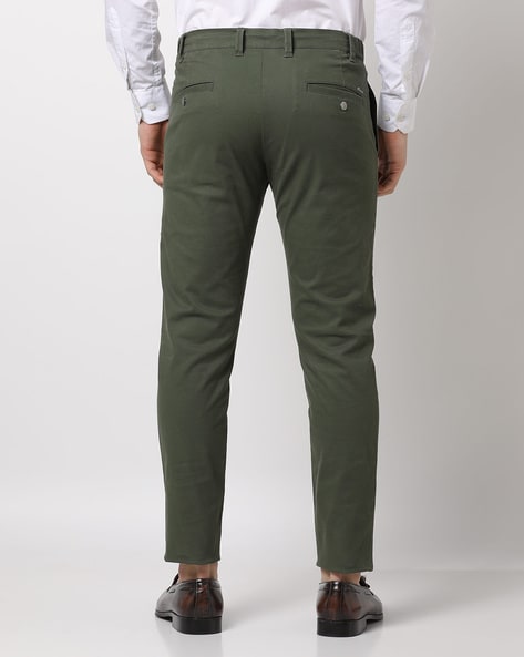 Men's Green Trousers | M&S