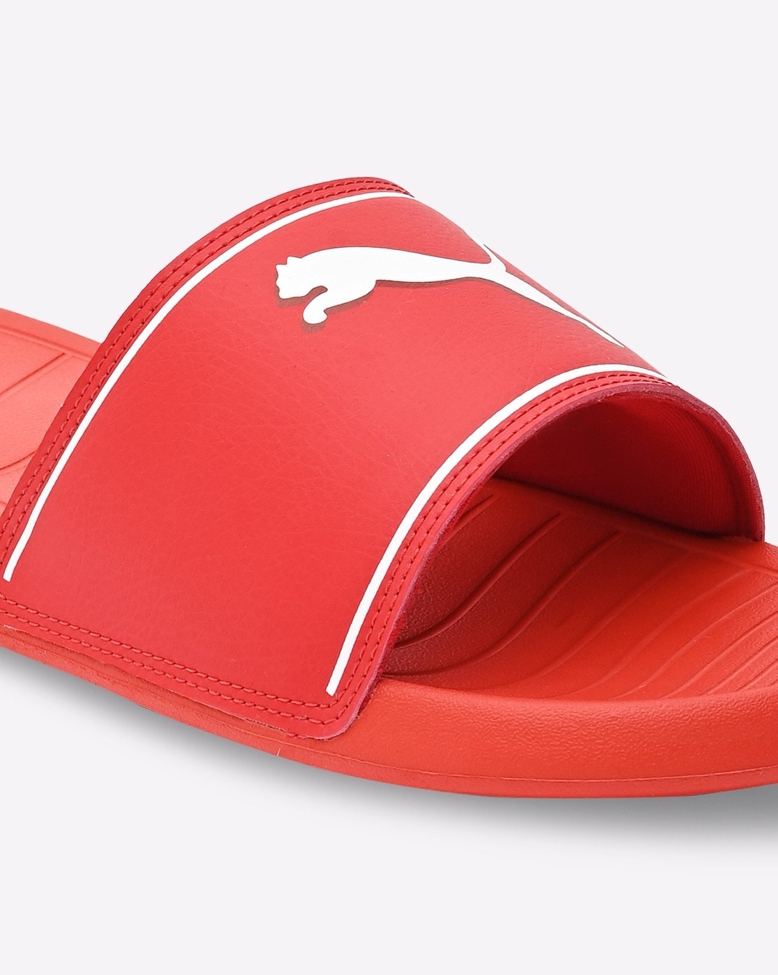 Red hot sale fenty slides