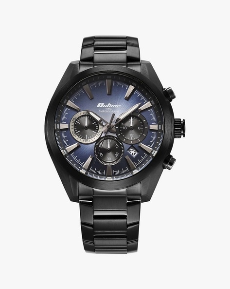 Titan hot sale chronograph black