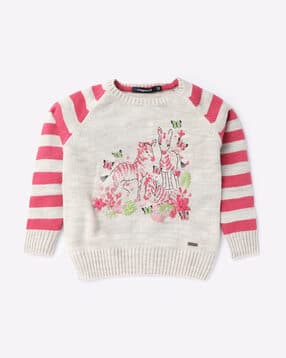 wingsfield Printed Sweatshirt with Raglan Sleeves-picture-13