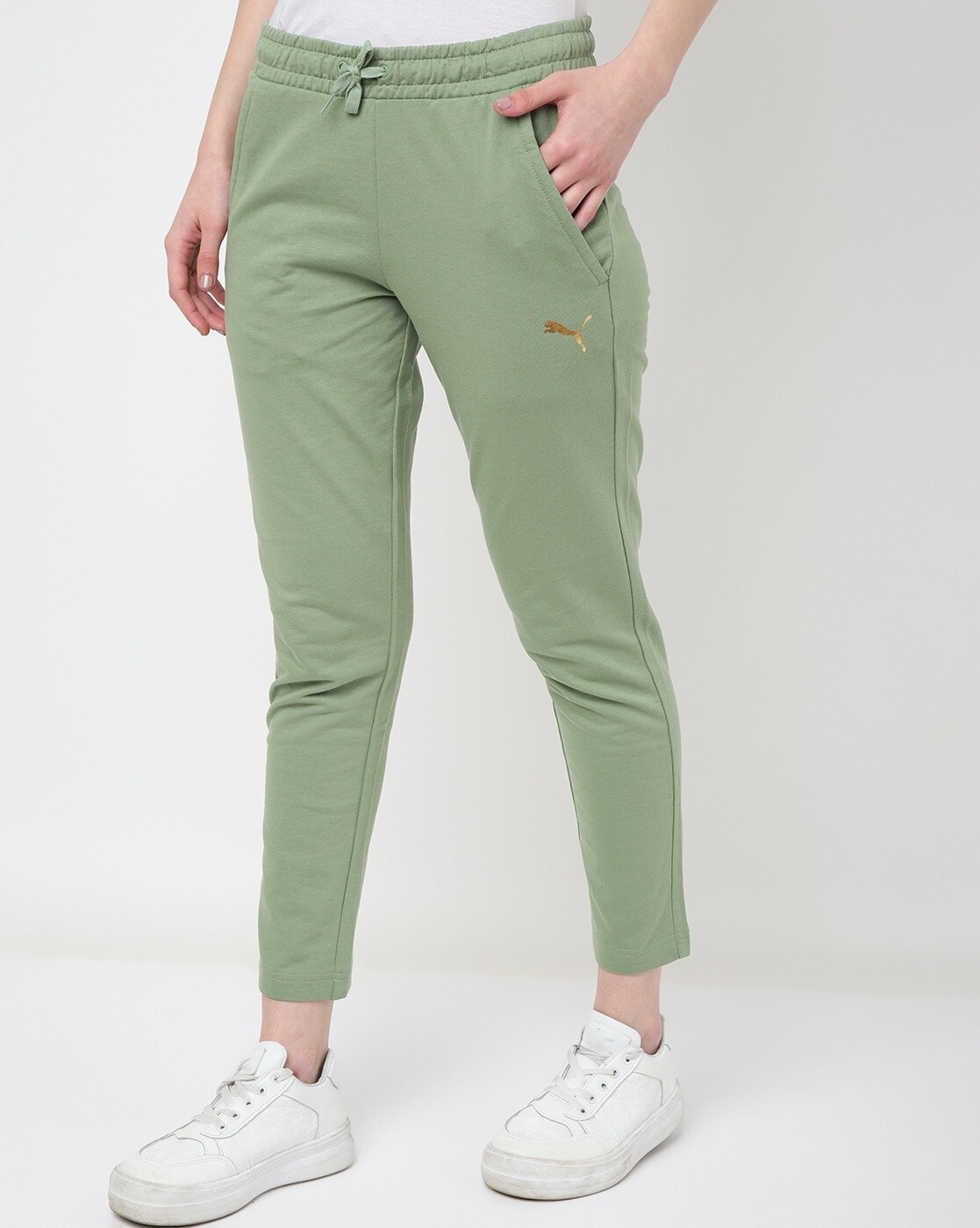 Buy Grey Track Pants for Women by Outryt Online | Ajio.com