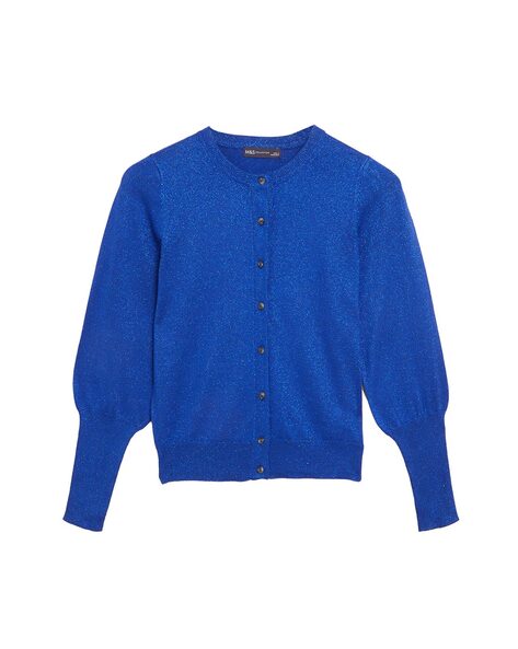 Blue hotsell sparkly cardigan