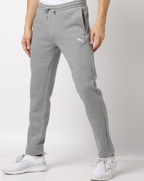 Puma ESSENTIAL SLIM PANT Grey - Free delivery | Spartoo UK ! - Clothing  jogging bottoms Child £ 25.49