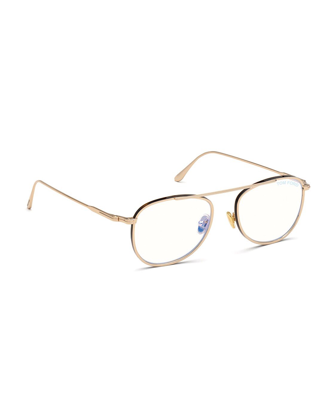 Buy Tom Ford FT5691-B 50 028 Full-Rim Aviator | Gold Color Men | AJIO LUXE