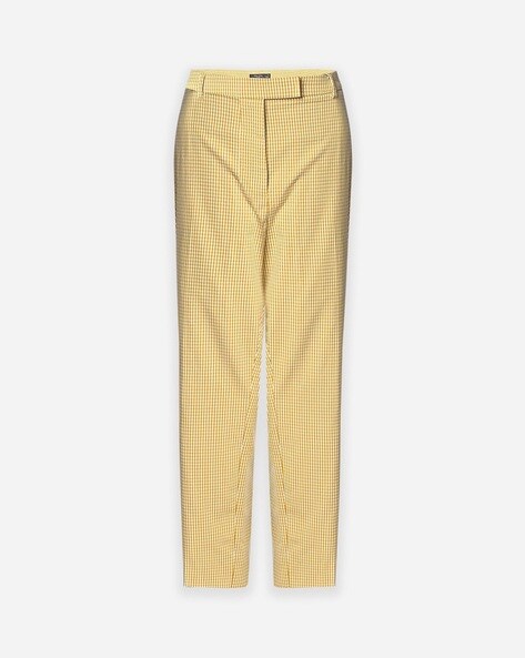 Buy Roasted Ochre Trousers & Pants for Women by Forever New Online |  Ajio.com