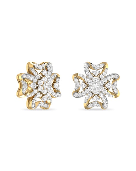 Buy Mine Diamond Earring ERHRT10560 for Women Online  Malabar Gold   Diamonds