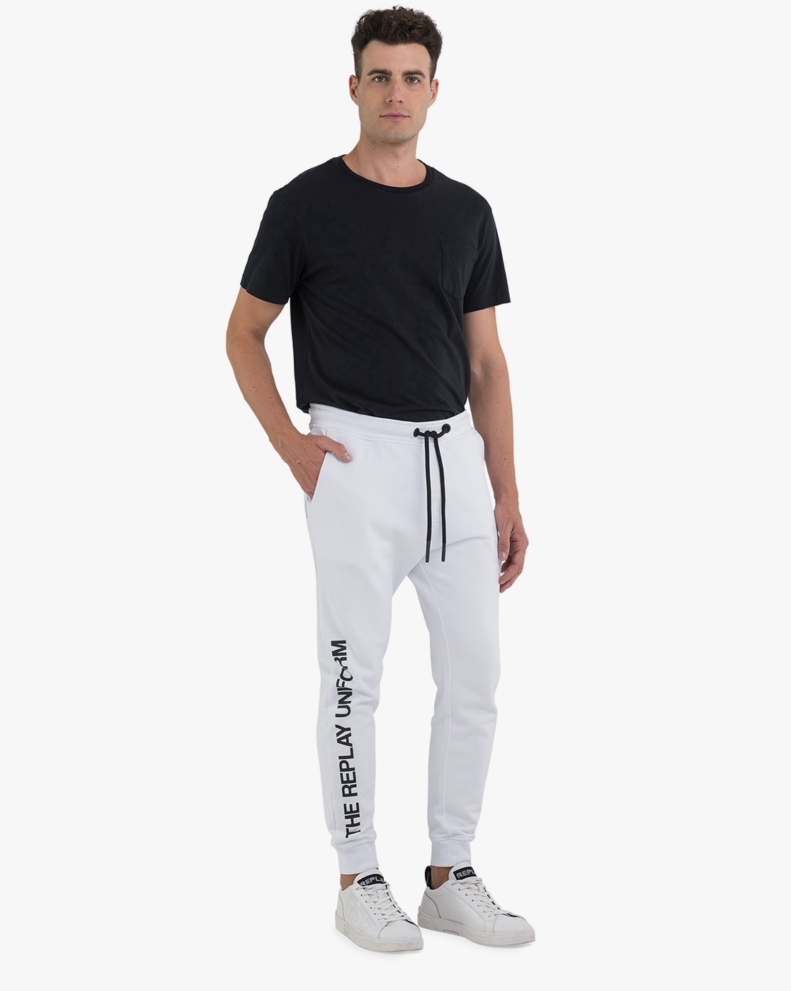 Buy White Track Pants for Men by REPLAY Online