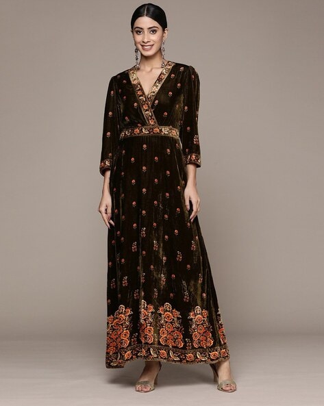 Buy Black Dresses for Women by RITU KUMAR Online | Ajio.com