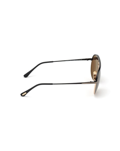 Buy Tom Ford FT0772 59 02H Full-Rim Aviator Sunglasses | Brown Color Men |  AJIO LUXE
