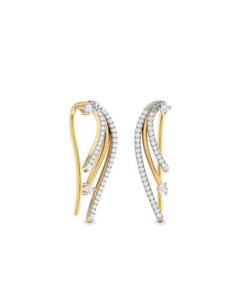 The Marcas Diamond Earrings | PC Jeweller