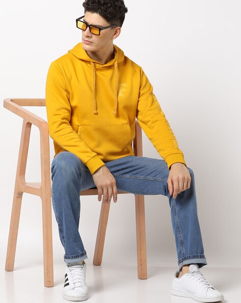 Buy Yellow Sweatshirt & Hoodies for Men by French Connection Online |  