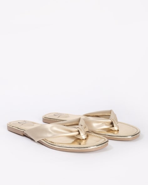 Carlton London Thong-Strap Slip-On Sandals