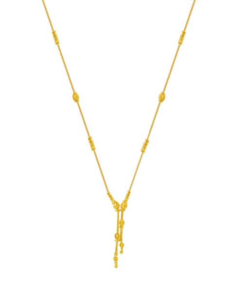 Buy Yellow Gold Necklaces Pendants for Women by Reliance Jewels