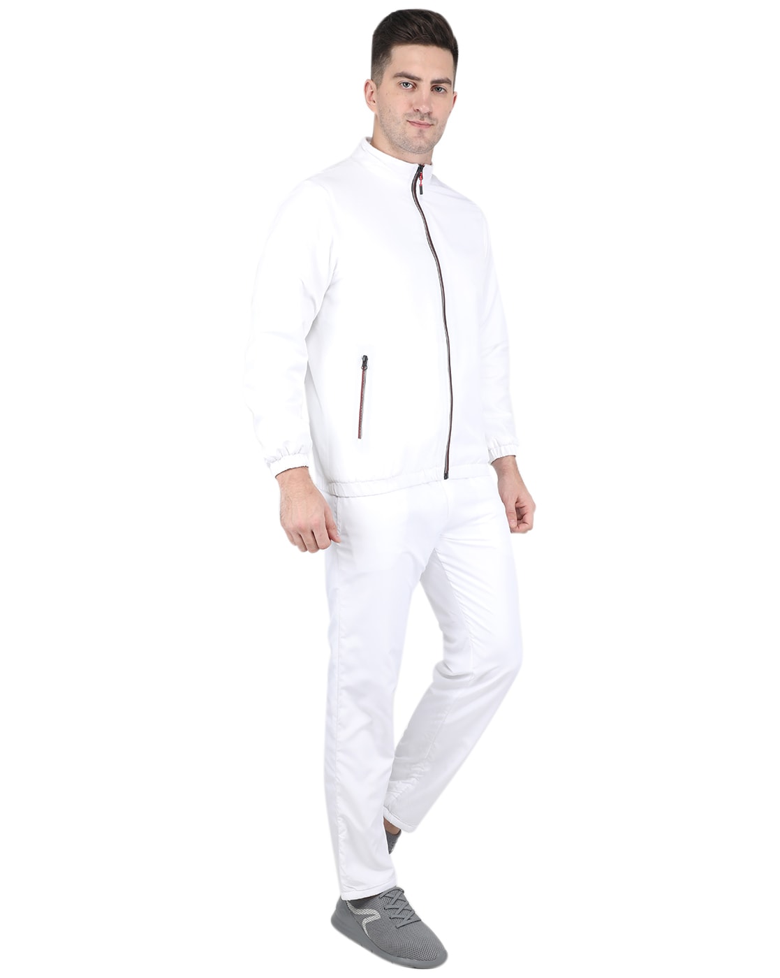 White hot sale jogging suit