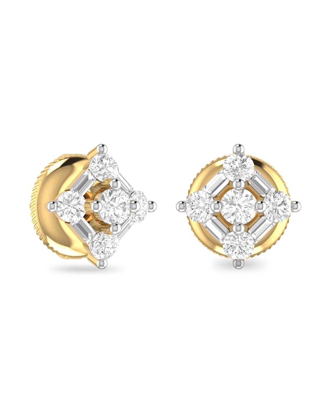 0.15ct TW Diamond Stud Earrings in 9ct Yellow Gold