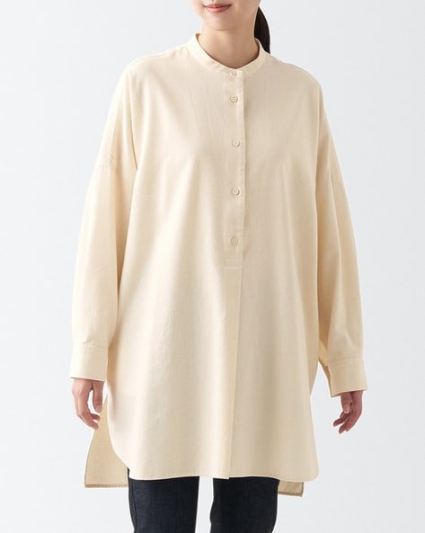 Buy Ivory Shirts for Women by MUJI Online