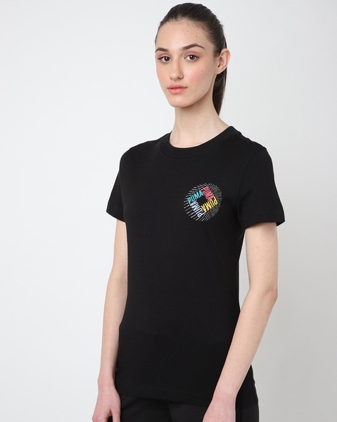 Buy Black Tshirts for Women by Puma Online